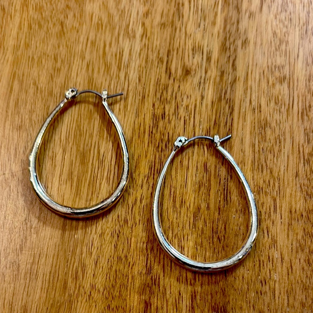 Silver Hoop Earrings